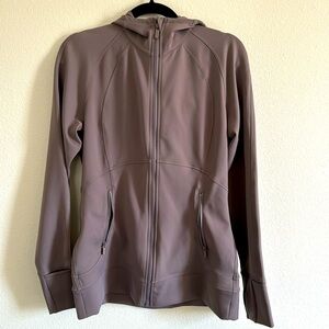 Lululemon lavender thick workout jacket. Size 10